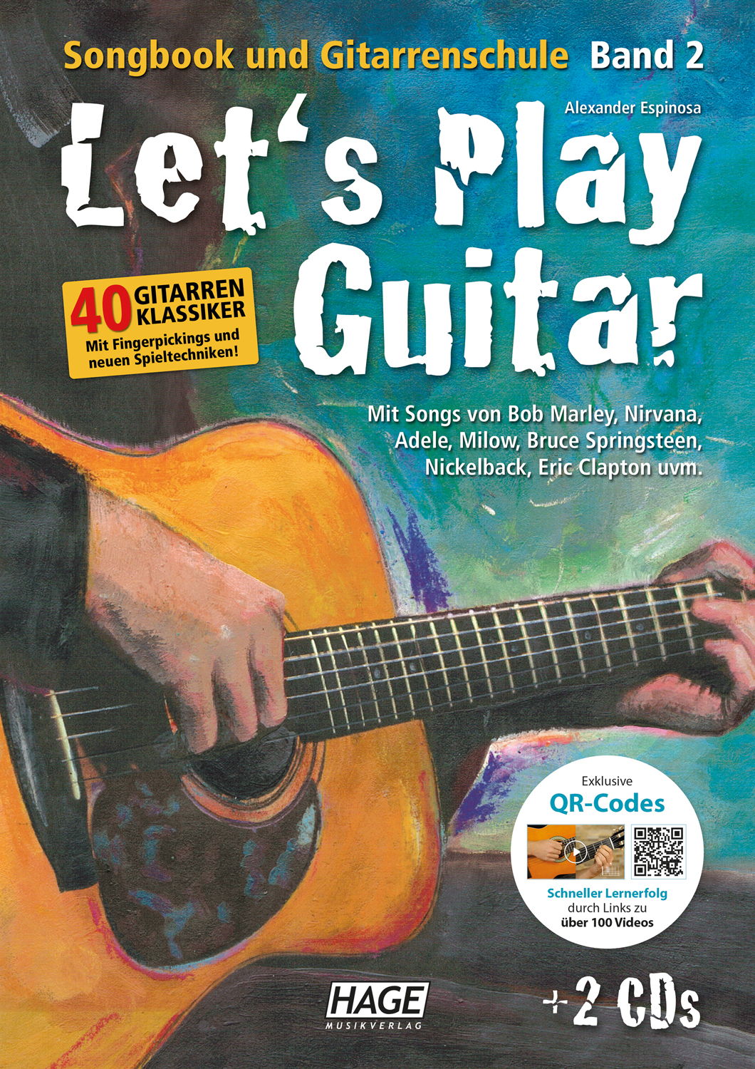 Let's Play Guitar Volume 2 (with 2 CDs und QR codes)
