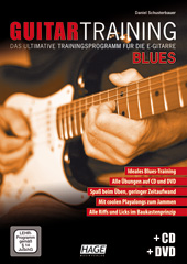 Guitar Training Blues (mit CD und DVD)