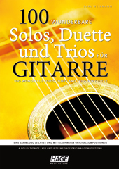 100 wonderful solos, duets and trios for guitar