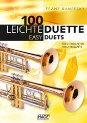 100 Leichte Duette für 2 Trompeten Seiten 1