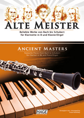 Ancient masters for clarinet in Bb and piano/organ Pages 1
