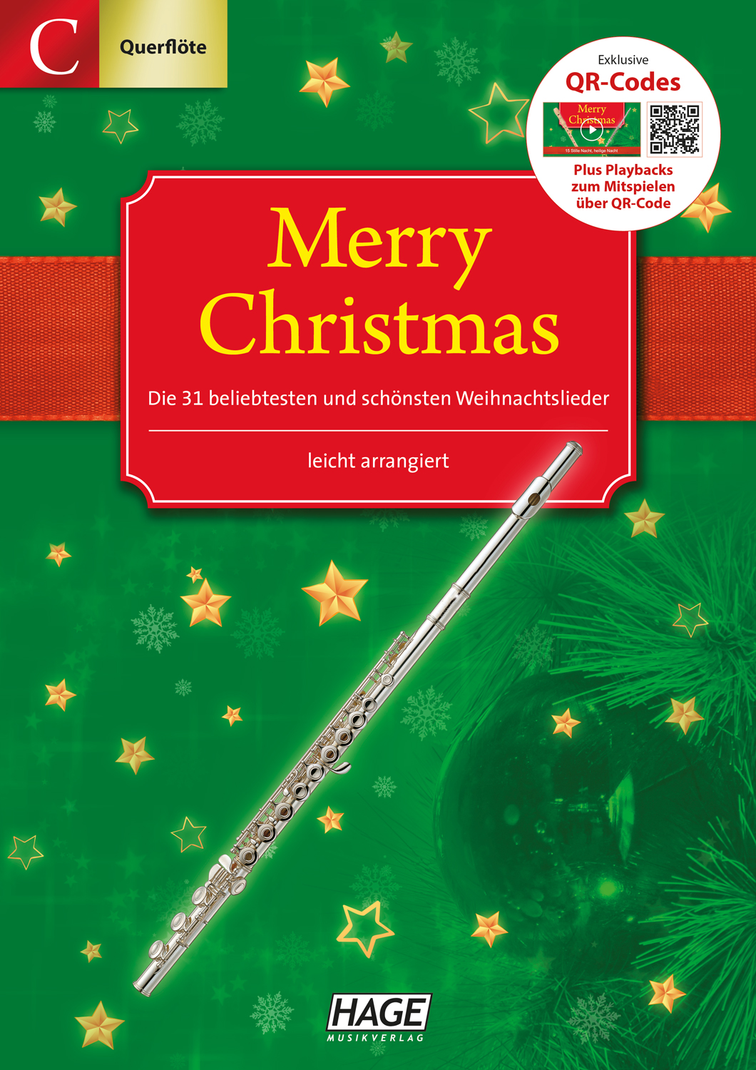 Merry Christmas for C-instruments (flute, oboe)