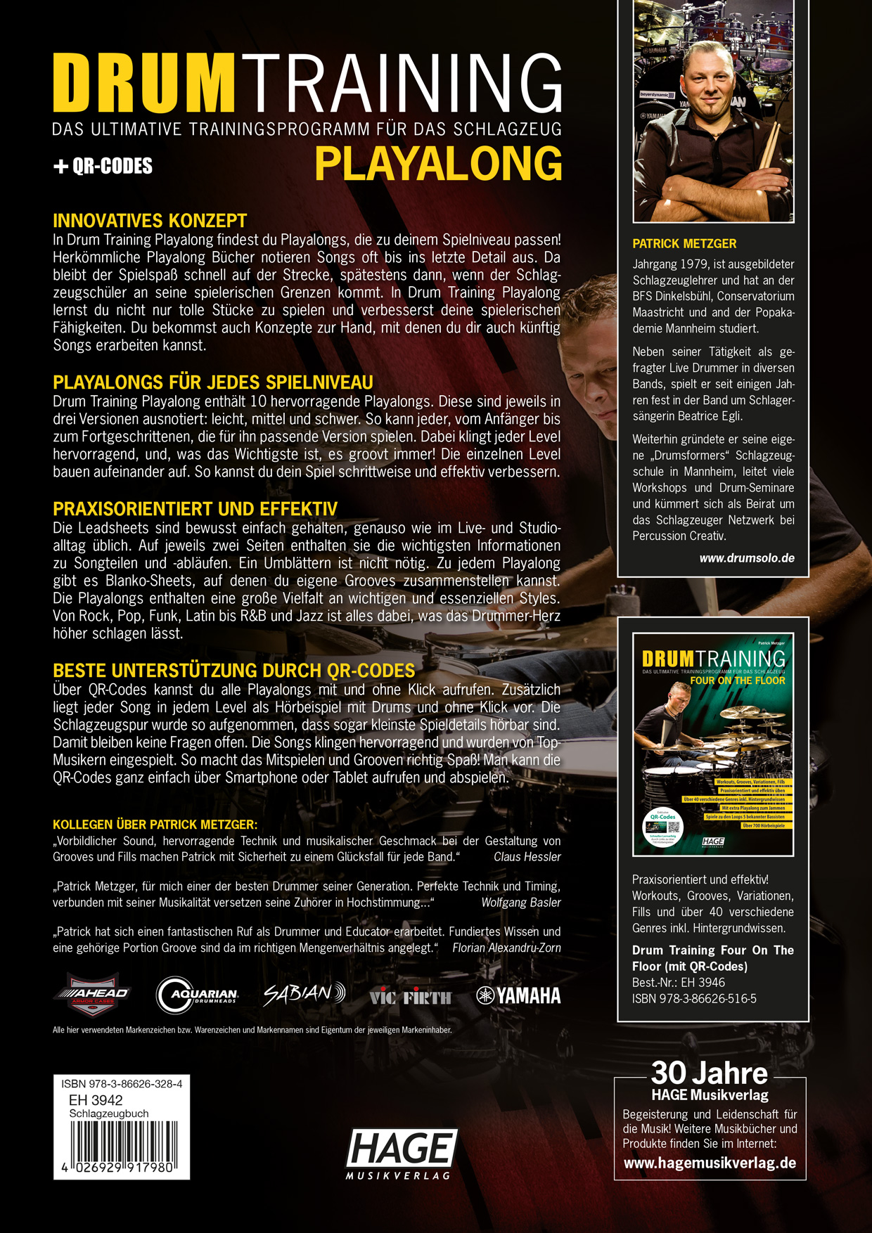 Drum Training Playalong (with QR-Codes) Pages 2