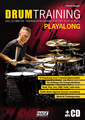 Drum Training Playalong (with MP3-CD) Pages 1
