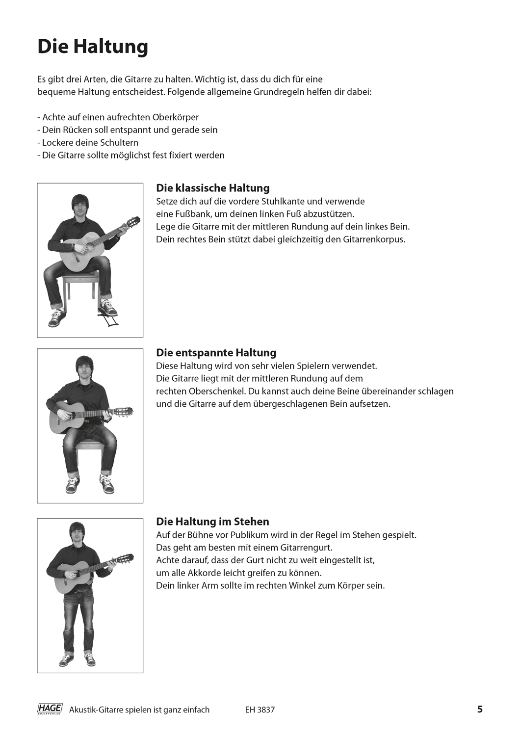 Akustik-Gitarre spielen ist ganz einfach (mit QR-Codes) Seiten 4