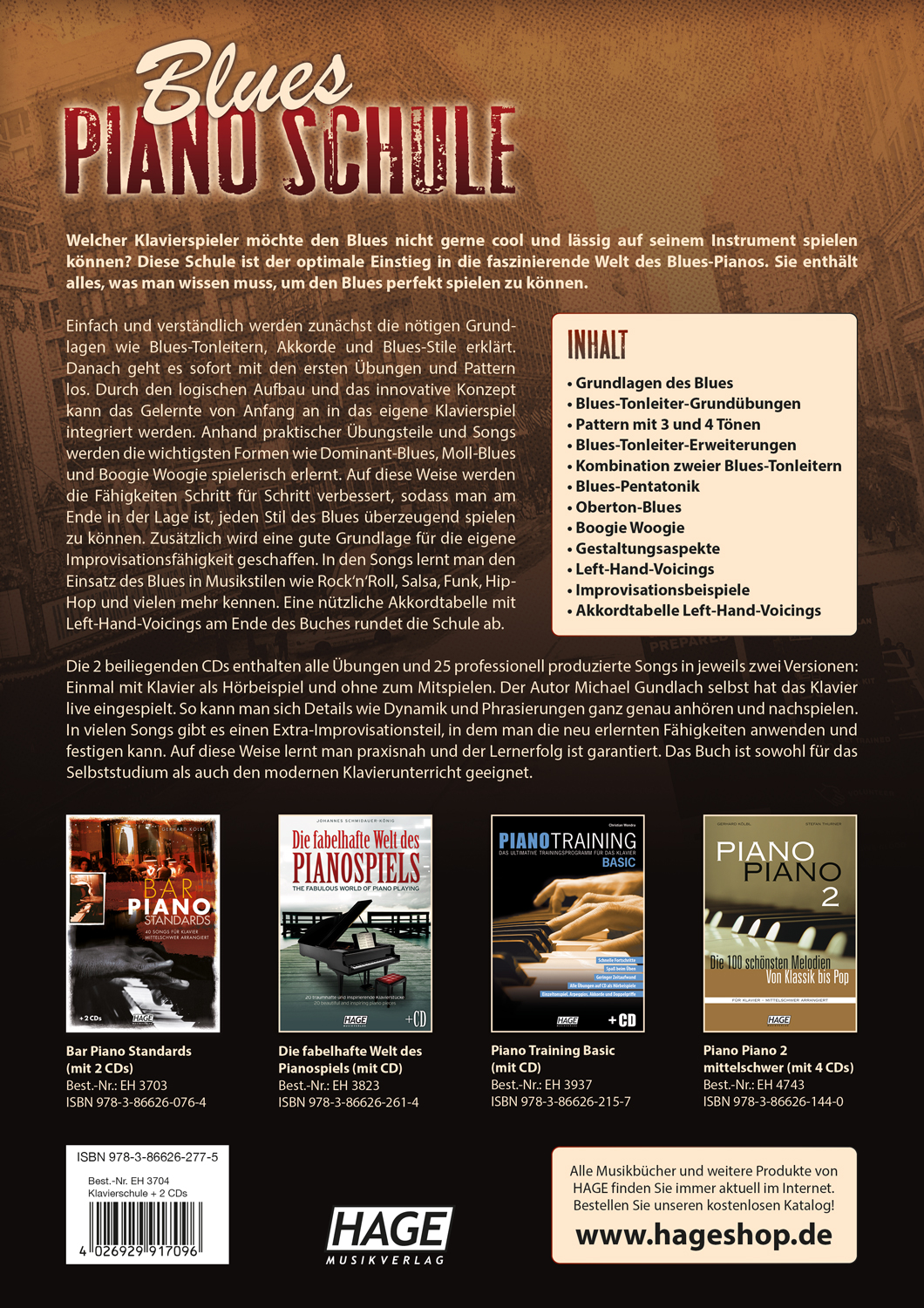 Blues Piano Schule (mit 2 CDs) Seiten 10