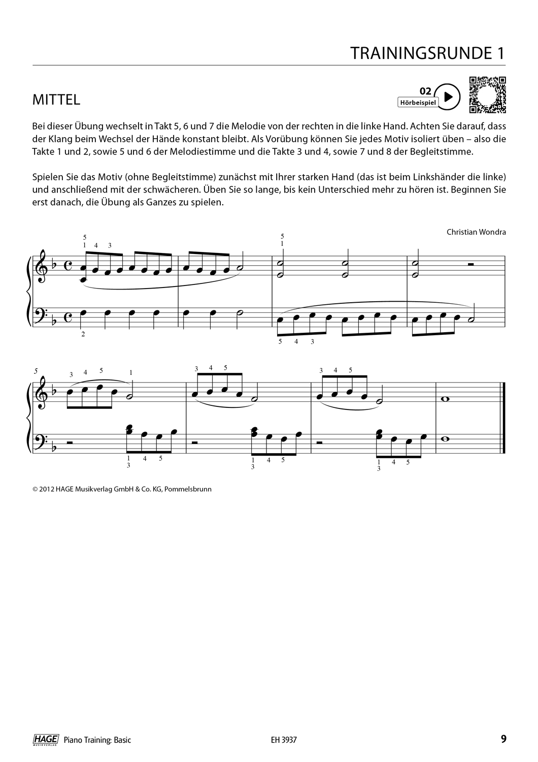 Piano Training Basic Seiten 7