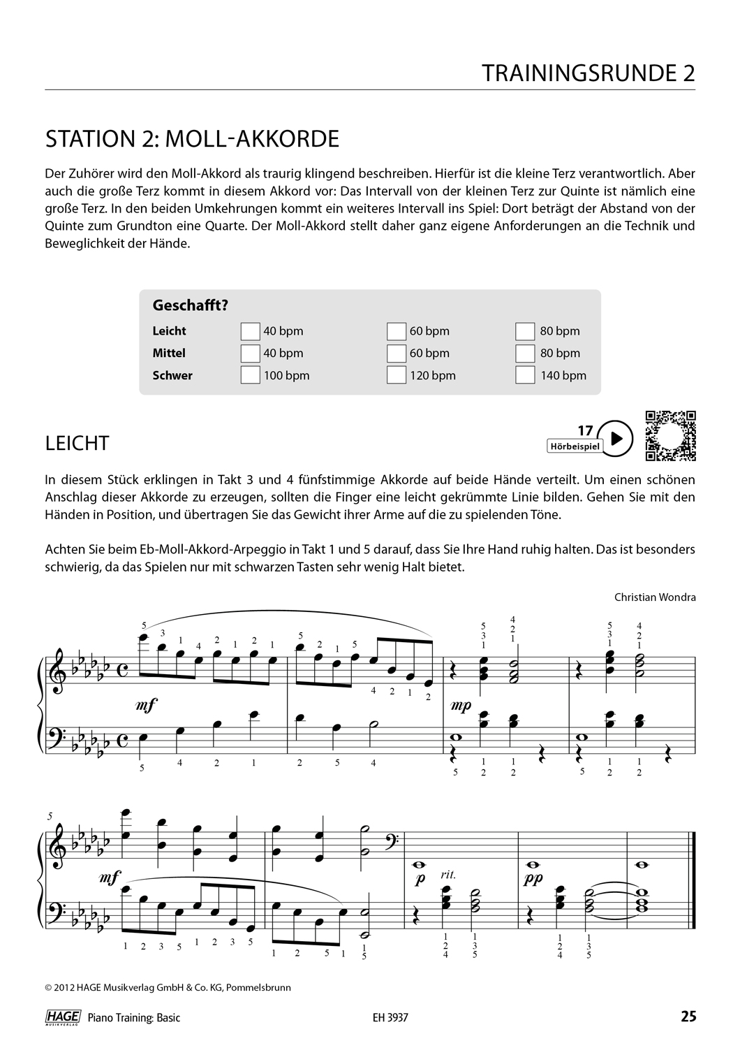 Piano Training Basic Seiten 10