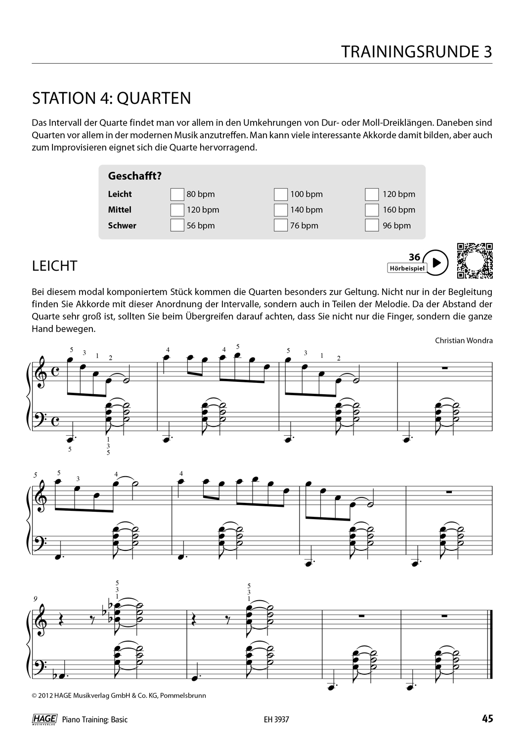 Piano Training Basic Seiten 11