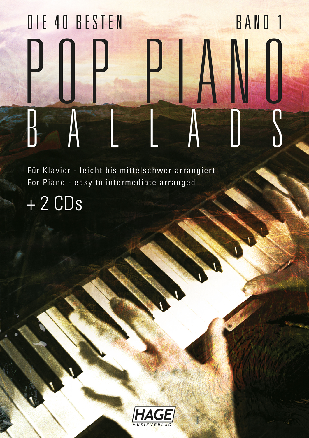 Pop Piano Ballads 1 (with 2 CDs)