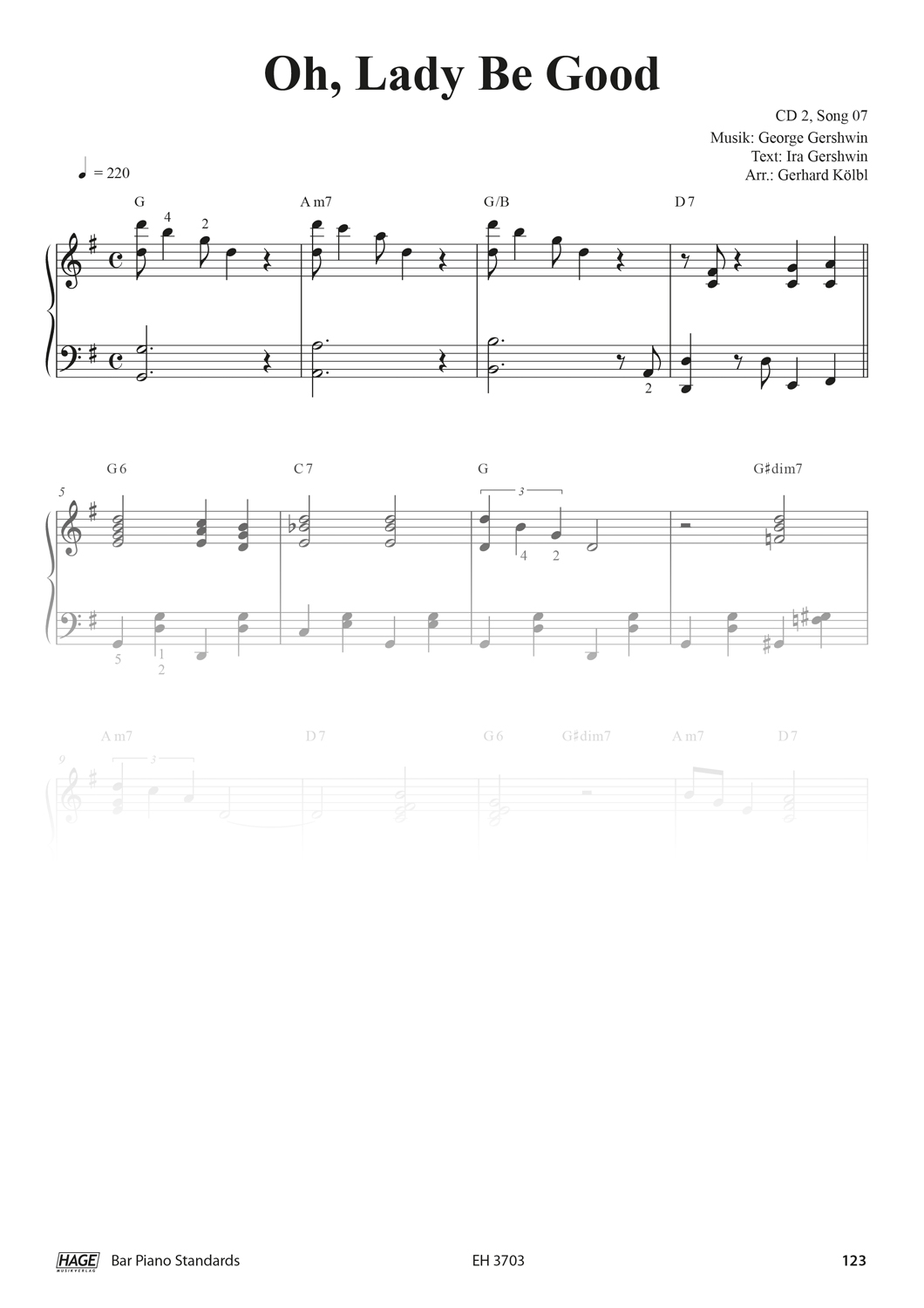Bar Piano Standards (with 2 CDs) Pages 7
