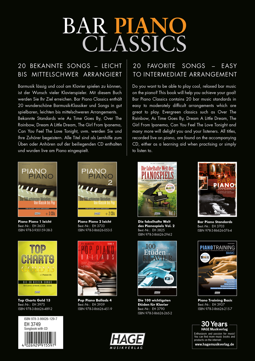 Bar Piano Classics (with CD) Pages 7