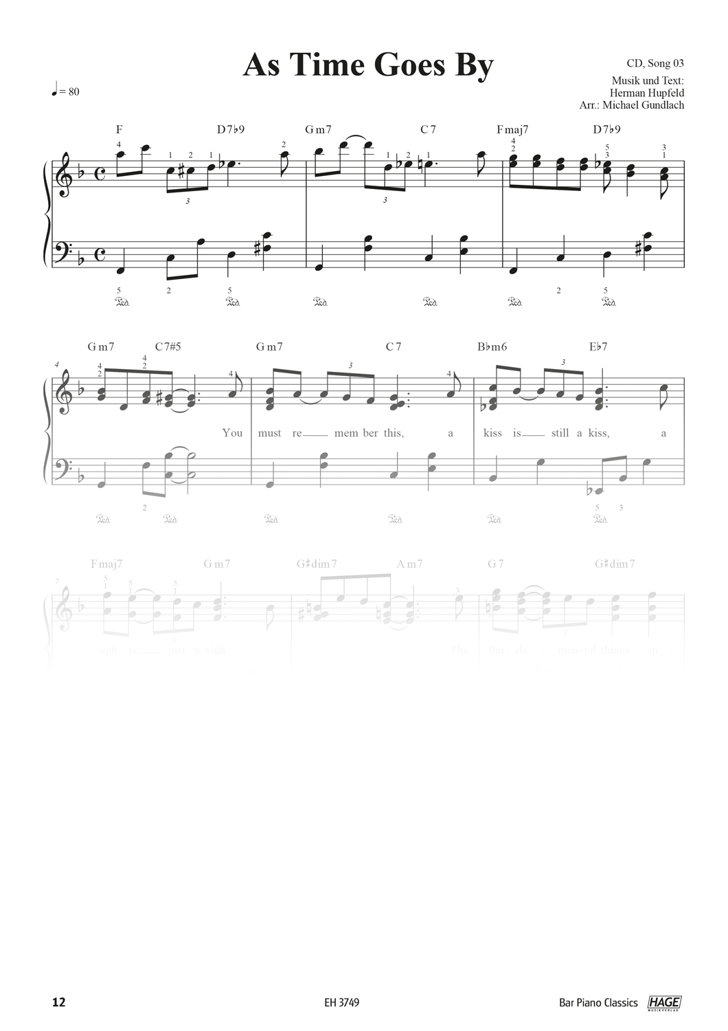 Bar Piano Classics (with CD) Pages 3
