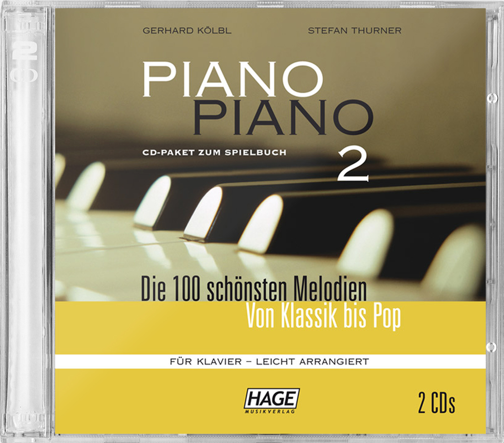 Piano Piano 2 easy CD-Pack (2 CDs)