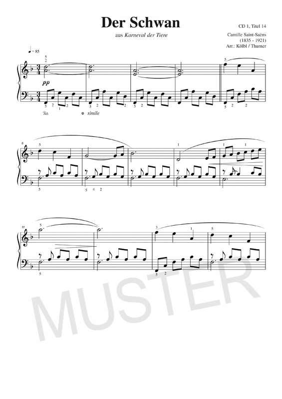 Piano Piano 2 mittelschwer (mit 4 CDs) Seiten 5
