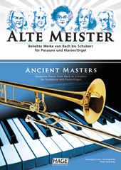 Ancient masters for trombone and piano/organ