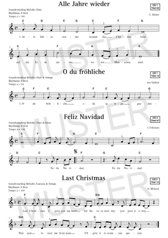 Merry Christmas für Keyboard - HAGE Musikverlag