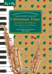 Christmas Time for saxophone and piano