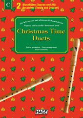 Christmas Time Duets für 2 Blockflöten Seiten 1