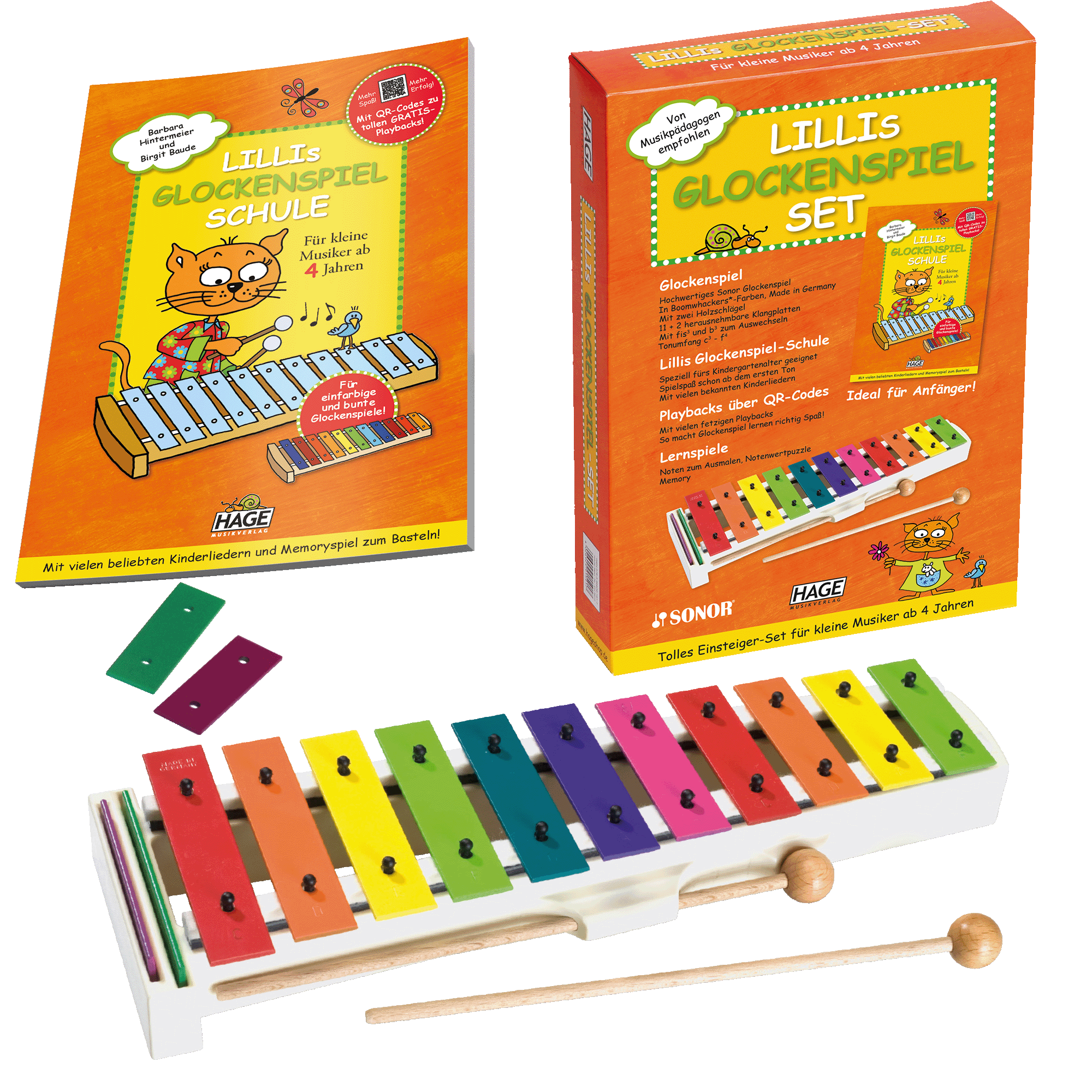 Lillis Glockenspiel Set