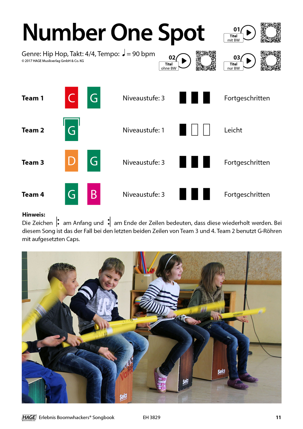 Erlebnis Boomwhackers® Songbook Pages 6