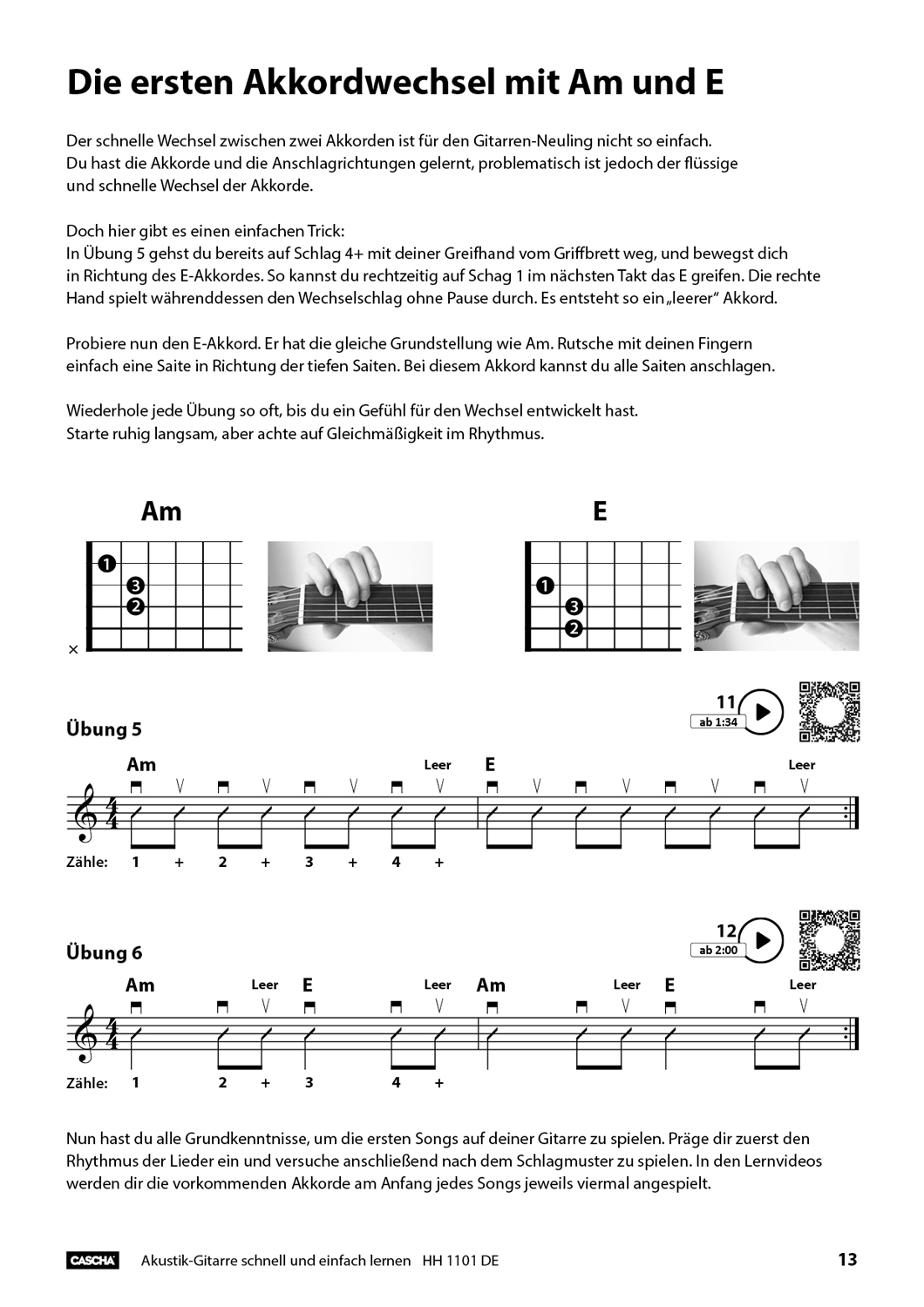 Akustik-Gitarre - Schnell und einfach lernen Seiten 6