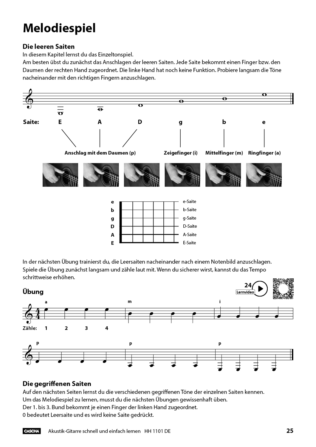 Akustik-Gitarre - Schnell und einfach lernen Seiten 7