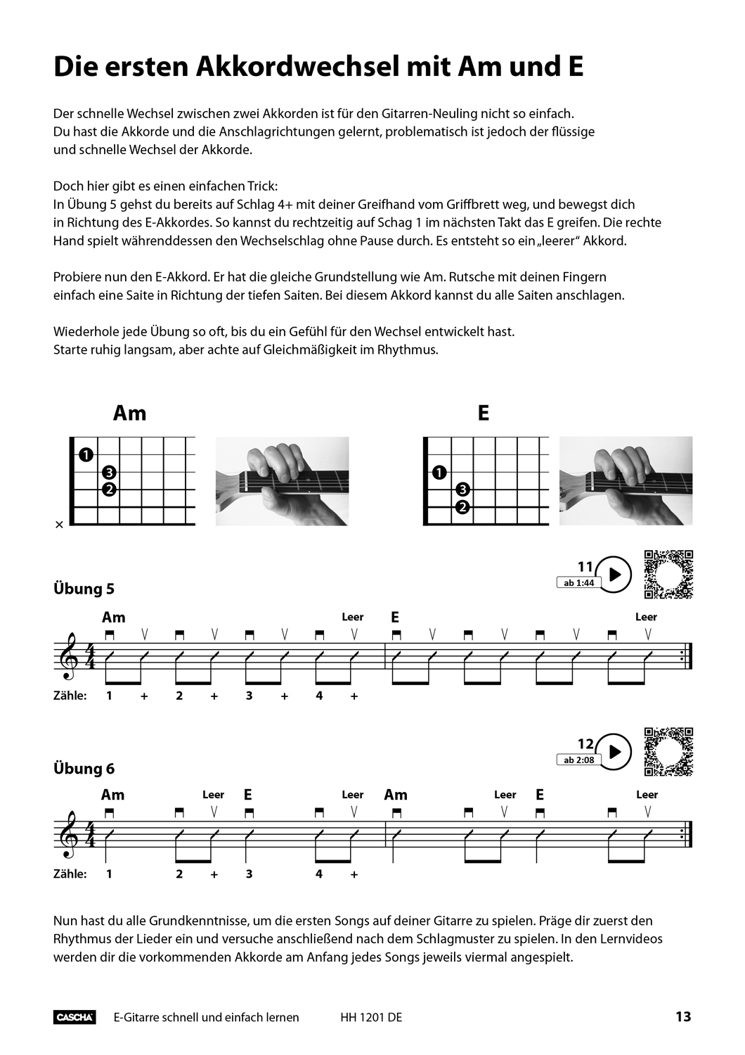 E-Gitarre - Schnell und einfach lernen Seiten 6