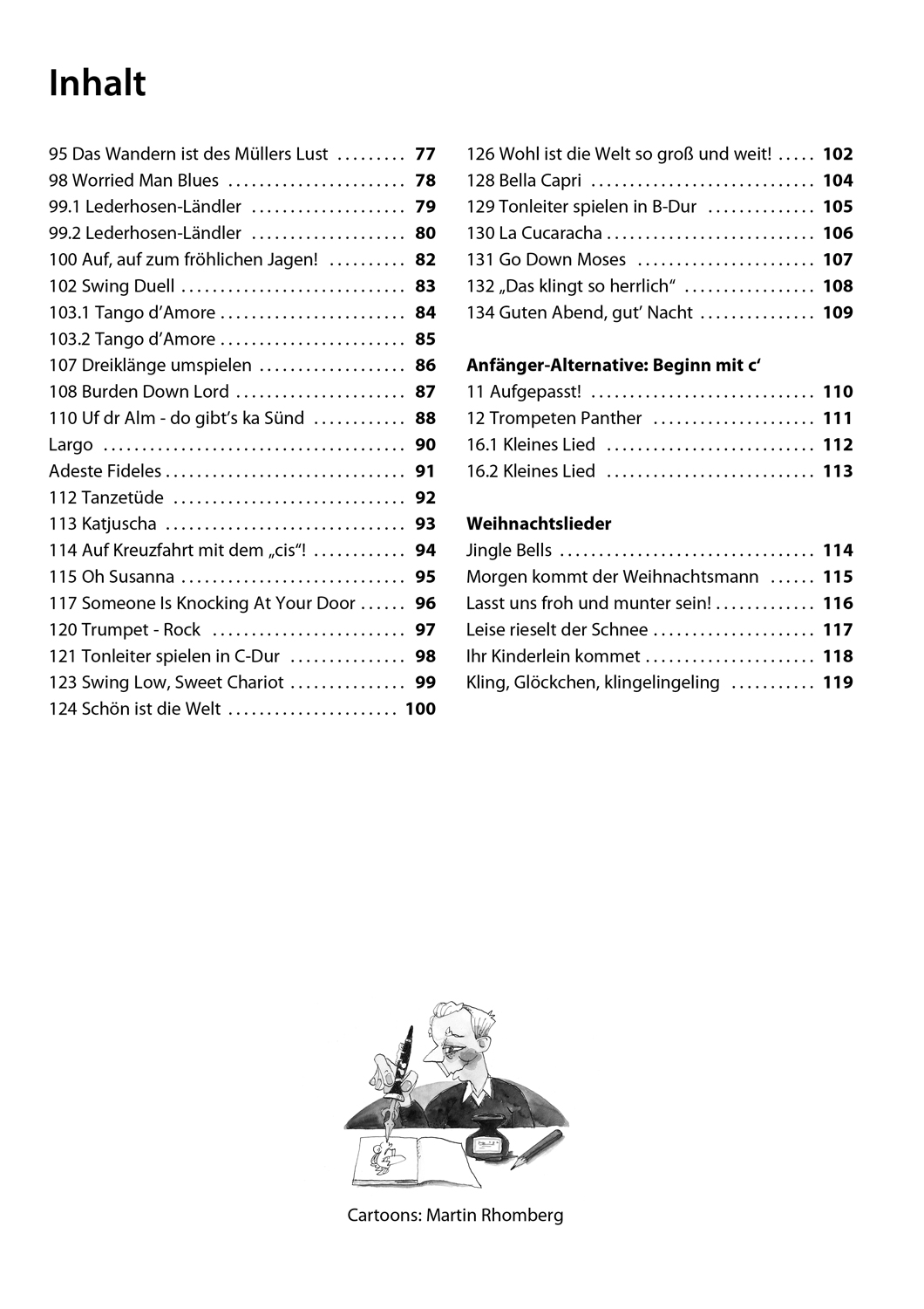 Trompeten Fuchs Klavierbuch Band 1 Seiten 4